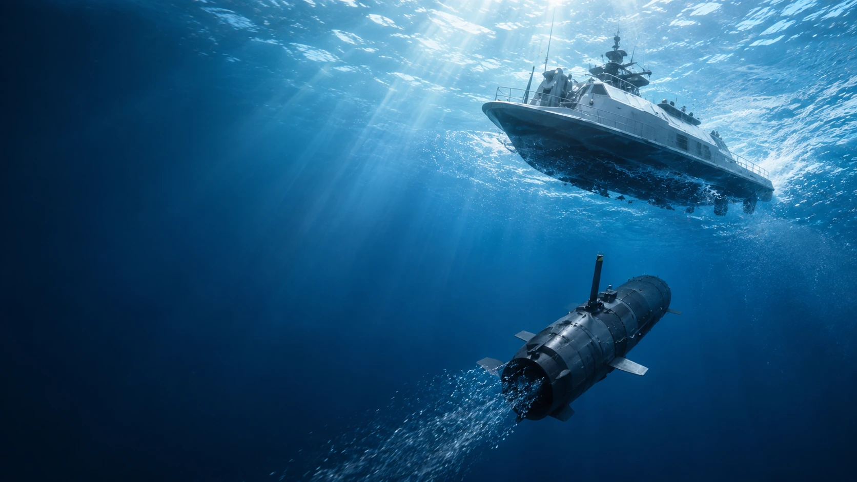 Ukrainian Naval Robotics — unmanned underwater vehicle